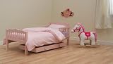 Saplings Pine Junior / Toddler Bed in Pink with Deluxe Foam Mattress