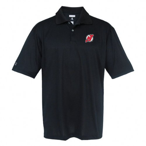 New Jersey Devils Black Desert Dry Control Polo Shirt