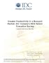 Greater Productivity in a Buoyant Market: IDC Canada's 2004 Senior Executive Survey