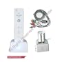 (3 in 1) Nintendo Wii Remote Charging Stand Wii Charge Station + Rechargeable Battery + Nintento WII Component Av Cables