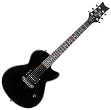 Daisy Rock Debutante Rock Candy Petite Short Scale Twilight Black Electric Guitar