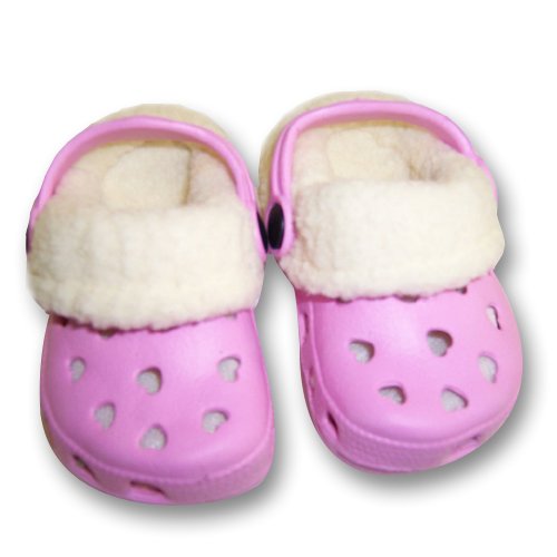 Infant Toddler Girl's Fleece Lined Clogs