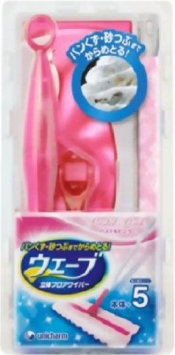 ウェーブ立体フロア本体ピンク