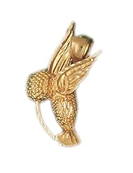 CleverEves 14K Gold Pendant Humming Bird Themed 8 - Gram(s)