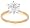 14k Yellow Gold Round Solitaire Diamond Engagement Ring (2 ct, H-I Color, SI2-I1 Clarity), Size 7