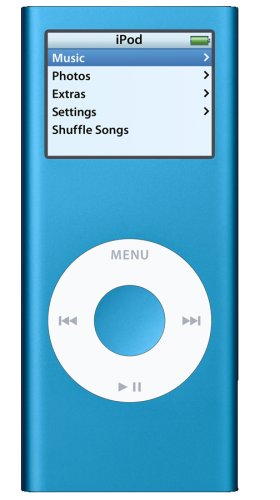 Apple iPod nano 4 GB Blue (2nd Generation)