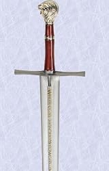 medieval sword with gothic aslan lion head New narnia