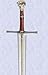 medieval sword with gothic aslan lion head New narnia