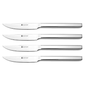 Wusthof Four Piece Stainless Steak Knife Set