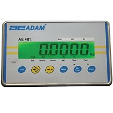 Adam Equipment Stainless Steel LCD Weight Indicator, For Washdown Applications