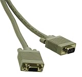 Cables To Go - 09459 - 50ft Premium Shielded HD15 M/F SXGA Monitor Extension Cable