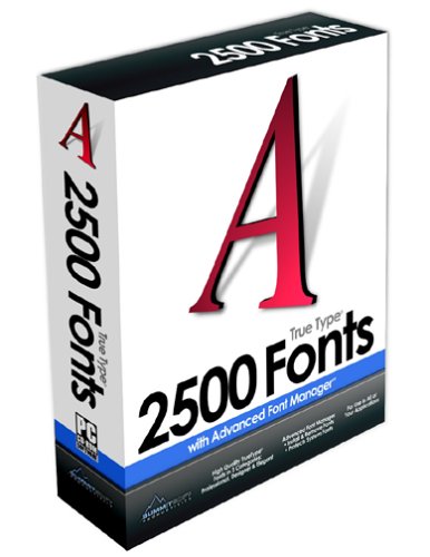 2500 TrueType Fonts