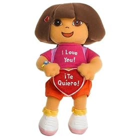Dora Collection - I Love You Doll 9.5" Gund Dora 75533
