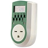Titan Controls 734155 Apollo 11 Single Outlet Heavy Duty Digital Timer, 240-volt