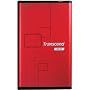 Transcend - StoreJet: 2.5 Portable HDD or enclosure (USB 2.0) - SATA - rouge
