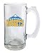 Denver Nuggets Beer Mug: 13oz Glass Sports Tankard