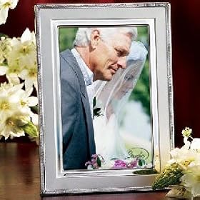 4X6 PHEONIX PHOTO FRAME - 4 X 6 2-TONE SILVER PLATED PHOENIX PHOTO FRAME - frame
