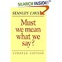 Must We Mean What We Say?: A Book of Essays