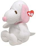 Ty Pluffies Snoopy - White/Pink