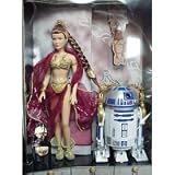 Princess Leia Organa & R2-D2 as Jabba's Prisoners