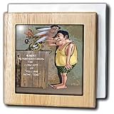 Killing Time - 6 Inch Tile Napkin Holder