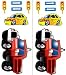 Transportation Mini Wall Stickers