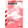 Interpretationshilfe Deutsch; PATRICK SÜSKIND: Das Parfum Interpretationshilfe Deutsch; PATRICK SÜSKIND: Das Parfum