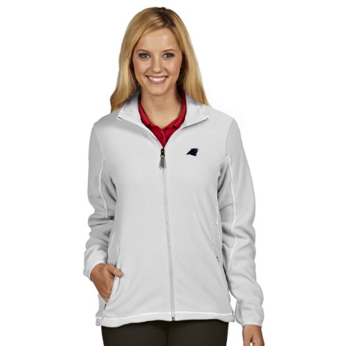 NFL Carolina Panthers Women's Ice Jacket, White, Medium