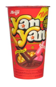 Meiji - Double Flavor Yan Yan 1.55 Oz. by Meiji