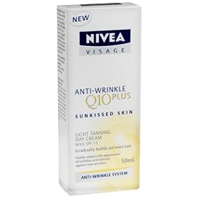 Nivea Visage Anti-wrinkle Q10Plus Sunkissed Skin 50ml