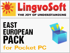 LingvoSoft Eastern European dictionaries software pack for Pocket PC