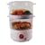 Lloytron 2 Tier 4 litre food steamer