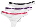 Puma Womens Three Pair Pack String Brief White