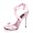 Baby Pink Satin/Clear