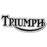 Triumph Motorcycle Biker Bike Car Bumper Sticker Decal 6x2.5 