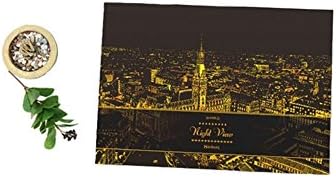 Kamat® Scratch Paper Famous City Scraping & Videos Night View Series Hamburg, Art Paper