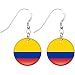 Colombia Flag Earrings