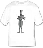 T-shirt with man, ancient, art, sculpture, naked, nude, deity, Thailand, statue, Asia