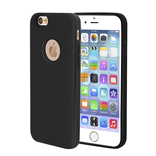 iPhone 6 Case,iPhone 6s Case,SGIN - Shock Absorbent Armor,Soft Flexible Dual Layer,Dual Layer Hard PC Cover and TPU Inner Case for Apple iPhone 6/6s 4.7 inch Screen(Black)
