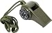 Mil-Com Emergency Whistle with Button Compass & Thermometer
