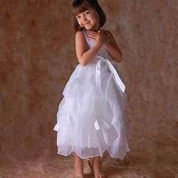 Sophias Style Boutique 3 Tier Wedding Flower Girl Pageant Dress 2T-14