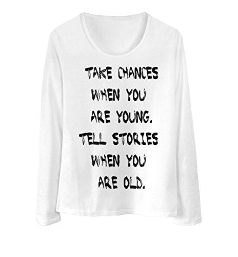 【ノーブランド品】 全9カラー レディース 長袖Tシャツ 【英語・メッセージ】