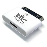 RoiCiel ロイシエル[Lightning 変換コネクタ ] Lightning(メス)-iDock(オス)iPhone6からiphone4へ変換コネクタ 充電器 充電アダプター 8pin Lightning DOCK iphone6 /iphone5iPad mini iPod Lightning 30ピンアダプタ iphone4s/4