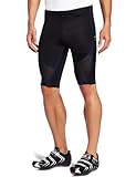 CW-X Men's Stabilyx Ventilator Shorts (Black/ Blue Stitch, Medium)