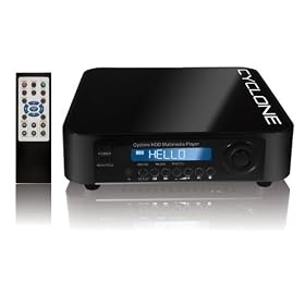 Envizage 500GB Cyclone External Hard Drive Multi media Player