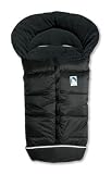 Heitmann Eisbärchen Fußsack Kinderwagen, Design:schwarz/schwarz S