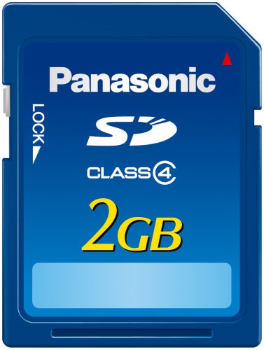 Panasonic RP-SDM02GU2A Memory Card - 2 Pack of RP-SDM02GU1A