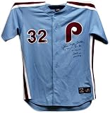 Steve Carlton Autographed Jersey w/ Four Inscriptions