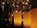 Flameless Candles; LED Candles 6 Inch with Remote Control, Melt Edge Pillar Wax Candles, Set of 3