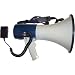 25 Watt Piezo Dynamic Megaphone with Detachable Coil Cord Mic